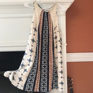 A-line sweet and cool summer dress